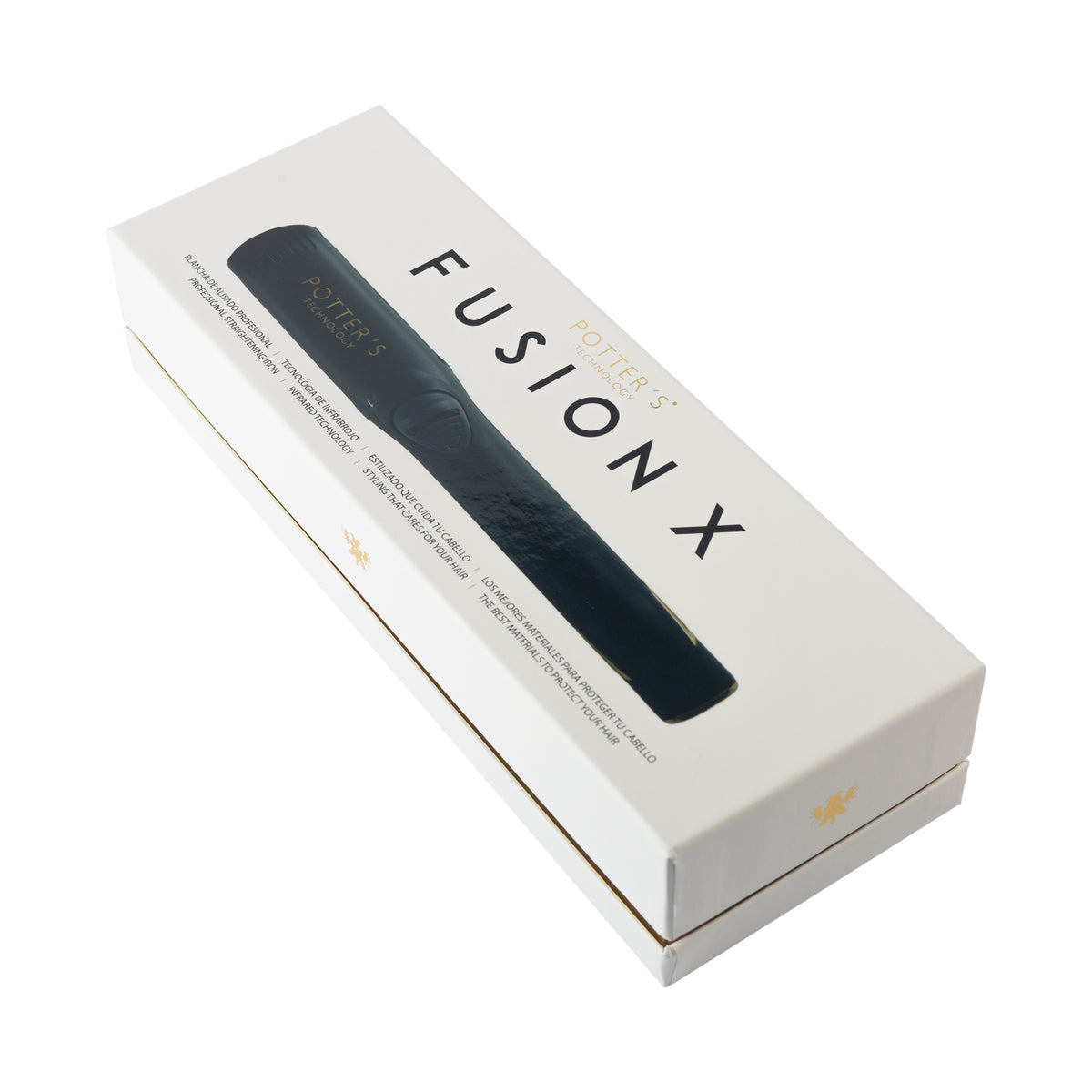 Plancha FUSION X de cabello con Tecnología para Tratamientos