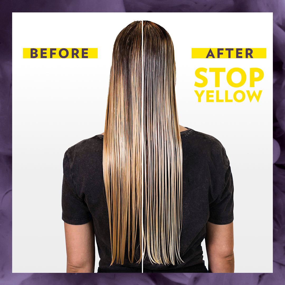 Stop Yellow Shampoo