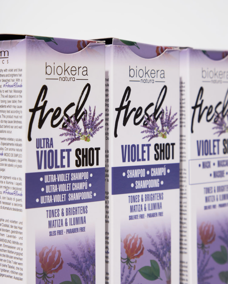 Biokera Violet Shot Shampoo