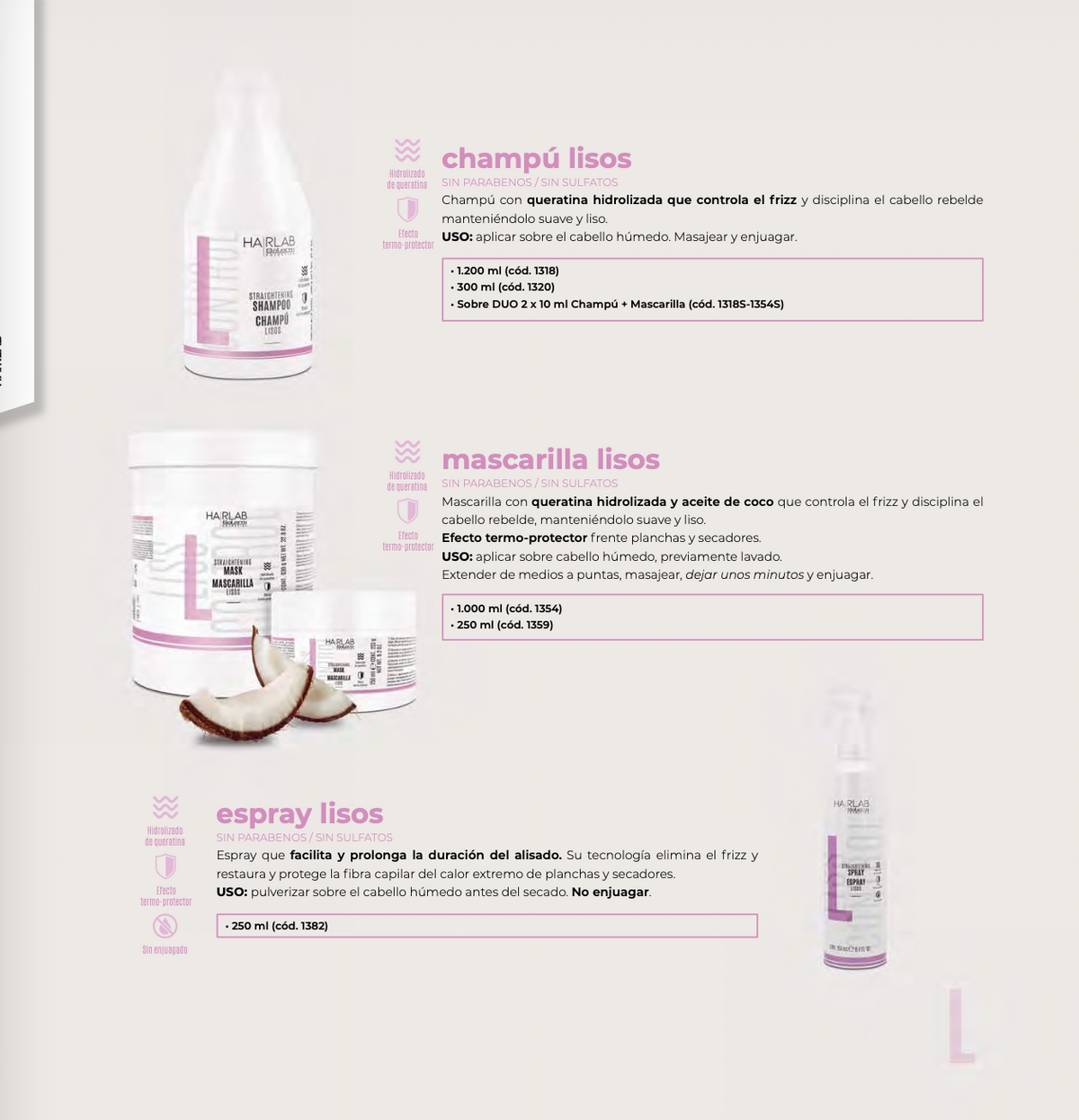 Hair Lab Shampoo Lisos
