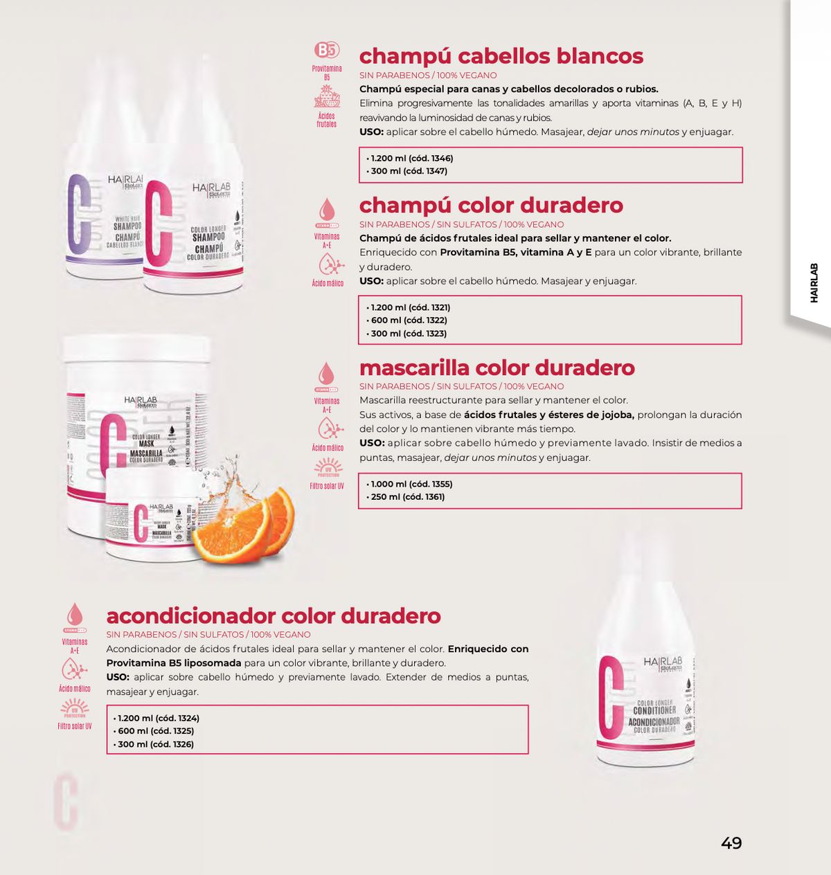 Hair Lab Shampoo Color Duradero