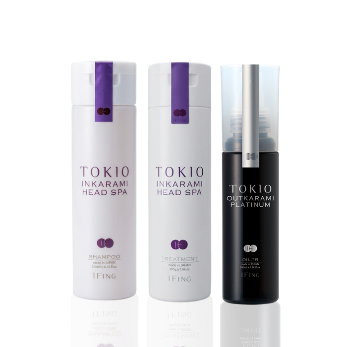 Kit Head Spa Shampoo + Treatment + Oil