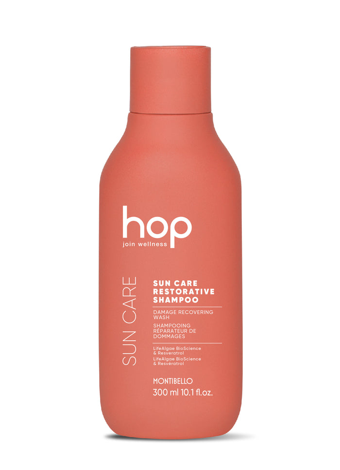 Sun care restorative shampoo