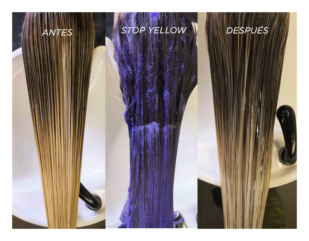 Stop Yellow Shampoo