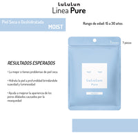 Pure Sheet Mask Moist Lululun 7 pzs