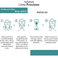 Precious Sheet Mask Balance Lululun 32 pzs