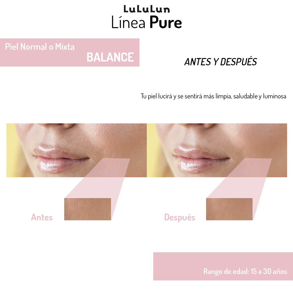 Pure Sheet Mask Balance Lululun 7 pzas