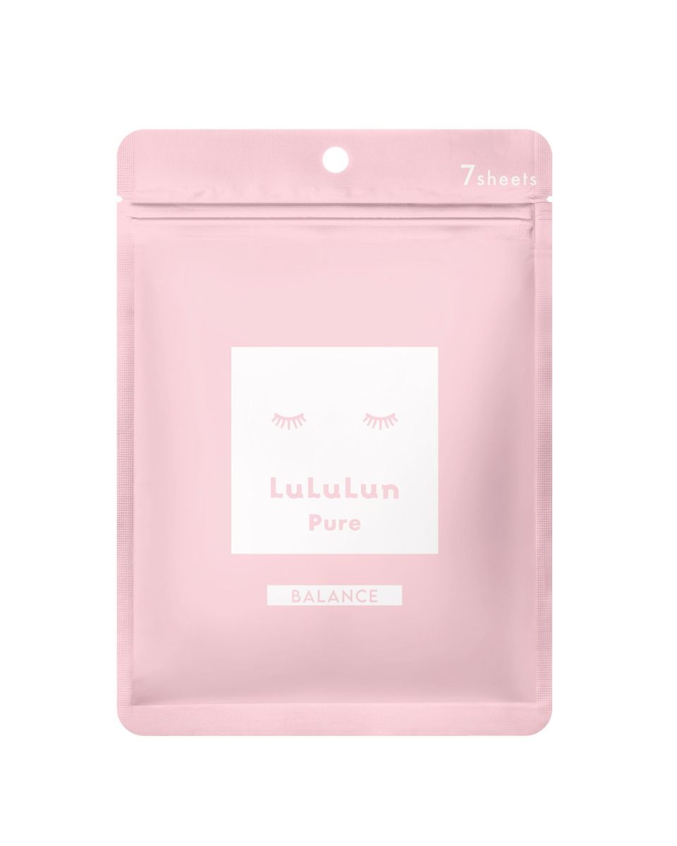 Pure Sheet Mask Balance Lululun 7 pzas