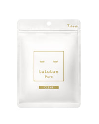 Pure Sheet Mask Clear Lululun 7 pzs